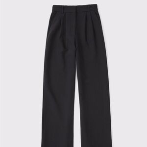 Abercrombie & Fitch Black Sloane Wideleg (6 Short) (28)